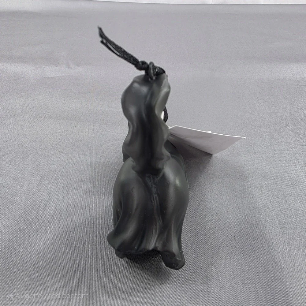 Cracker Barrel Exclusive Resin Ghost Black Cat Ornament NWT Halloween '25 Spooky